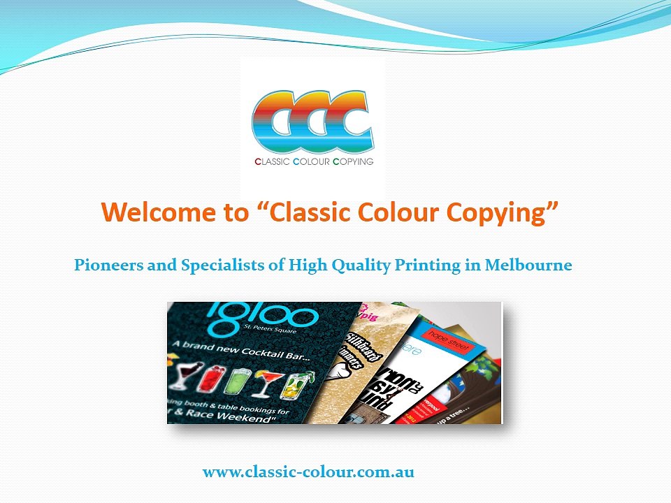 Pioneers and Specialists of High Quality Printing in Melbourne