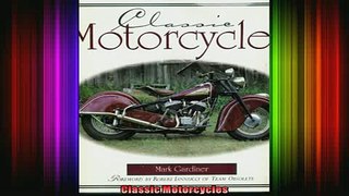 READ THE NEW BOOK   Classic Motorcycles  FREE BOOOK ONLINE