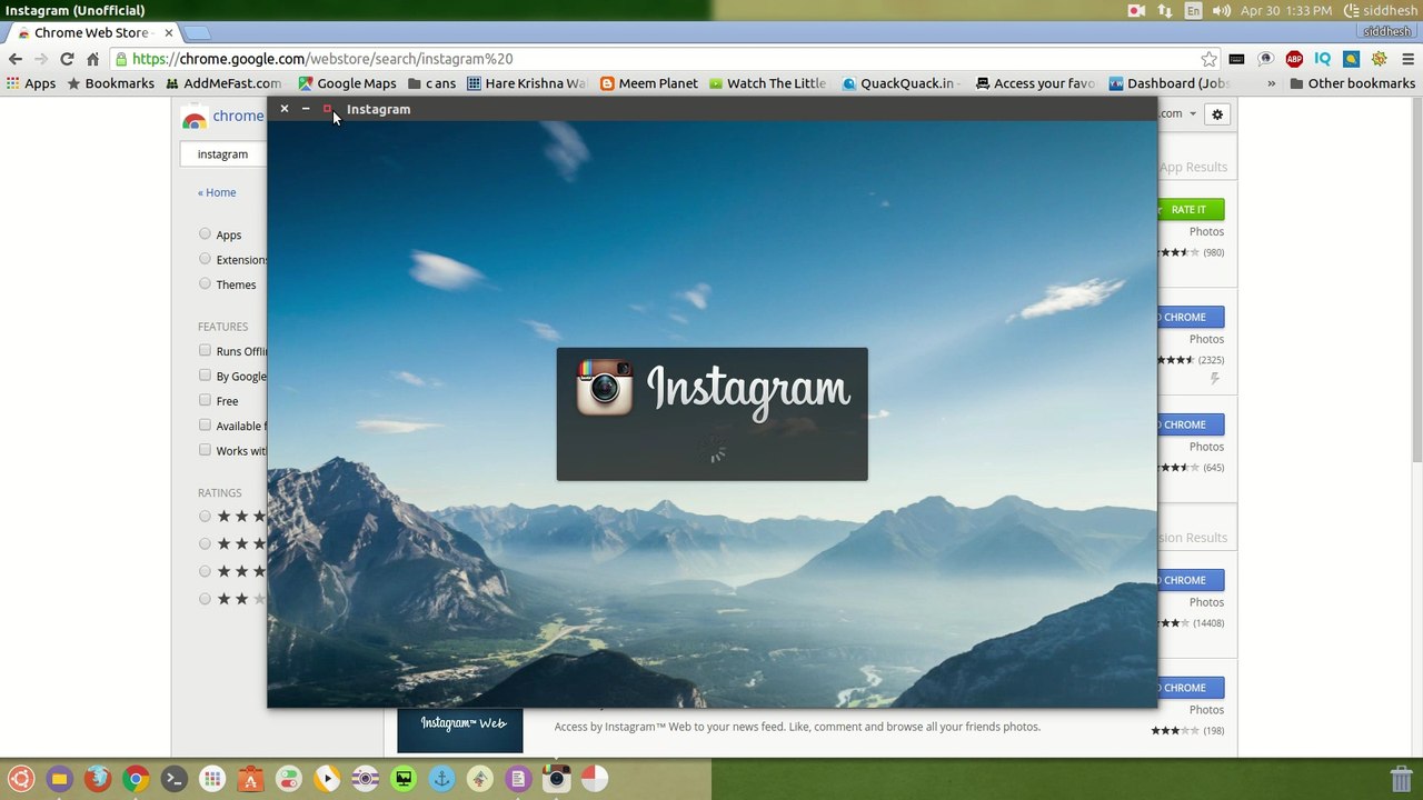 instagram on desktop and mac free