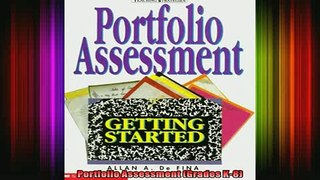 DOWNLOAD FREE Ebooks  Portfolio Assessment Grades K8 Full Free