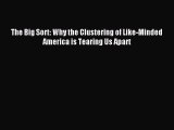 PDF The Big Sort: Why the Clustering of Like-Minded America is Tearing Us Apart  EBook