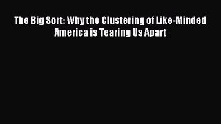 PDF The Big Sort: Why the Clustering of Like-Minded America is Tearing Us Apart  EBook