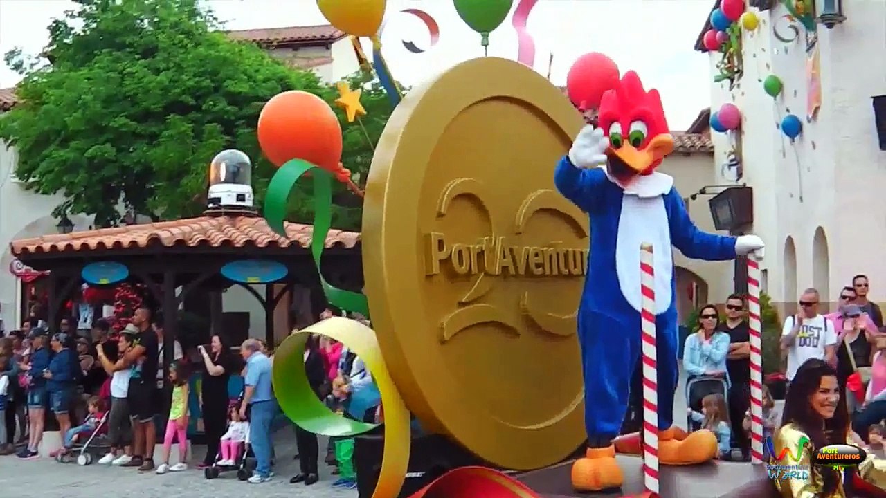 Happy Birthday Parade PortAventura 2015 temporada baja