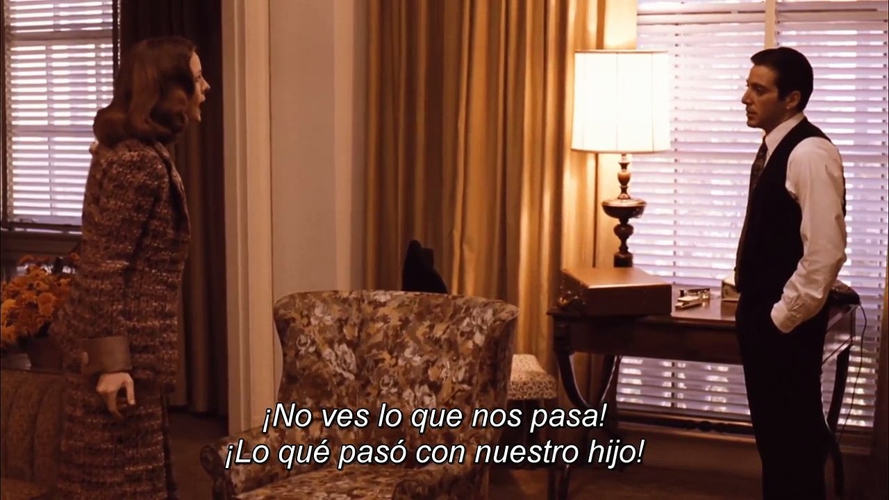 The Godfather Part II (1974) - Discusión Michael y Kay