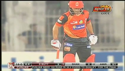 Mohammad Amir Bowling vs Salman Butt (Pakistan Cup)