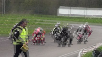 Championnat Suisse Pocketbike OPEN Moirans en montagne Manche 3