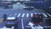 Quick reflexes save man from being crushed by tanker