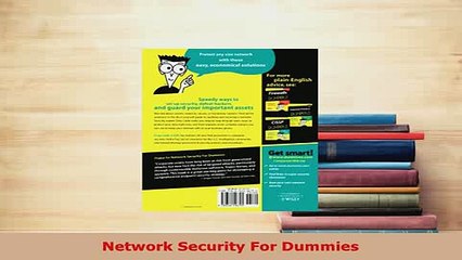 PDF  Network Security For Dummies  Read Online