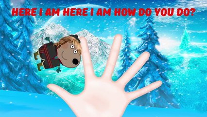Peppa Pig Frozen 2 Finger Family | Nursery Rhymes Lyrics | Costumes Party