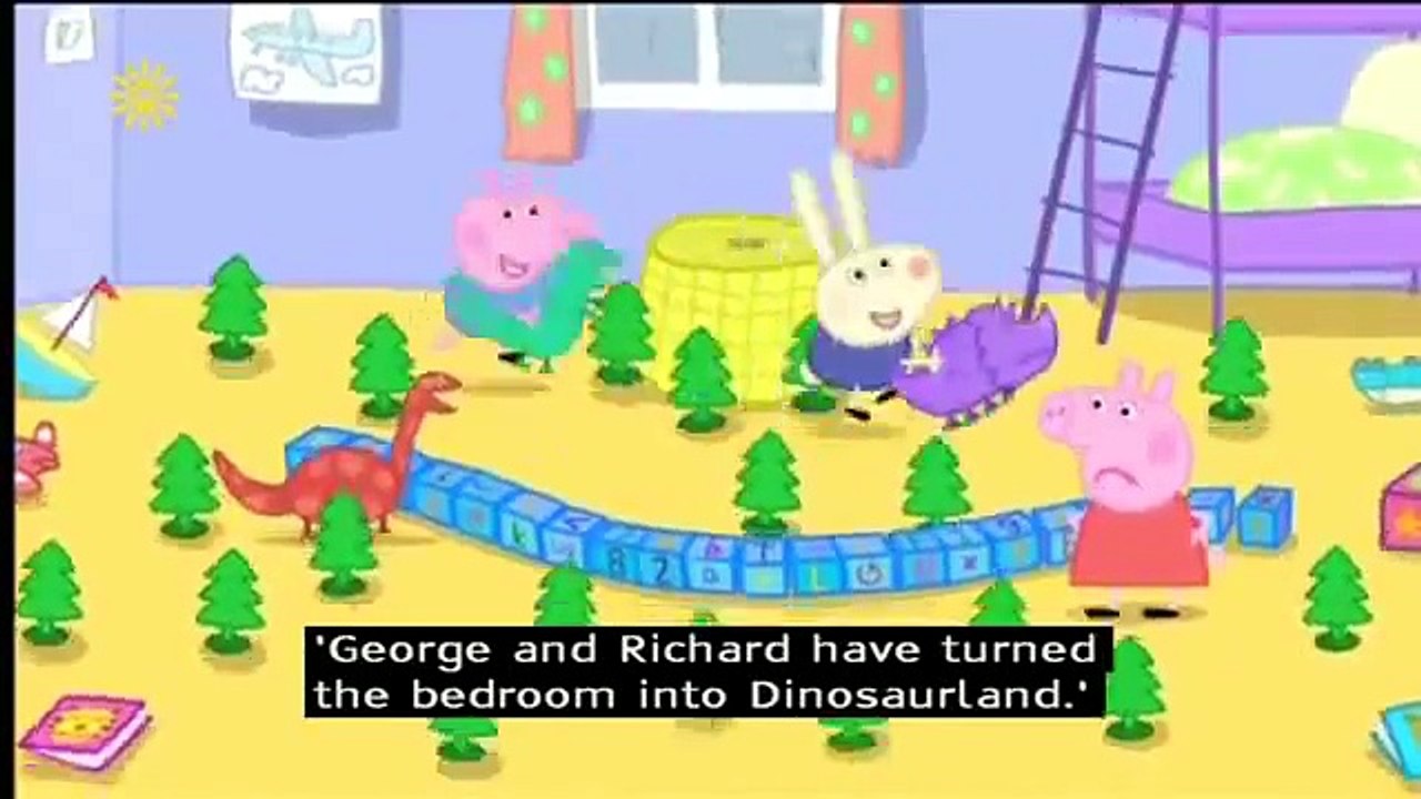 Peppa Pig (Series 3) - Richard Rabbit Comes To Play (with subtitles) 4