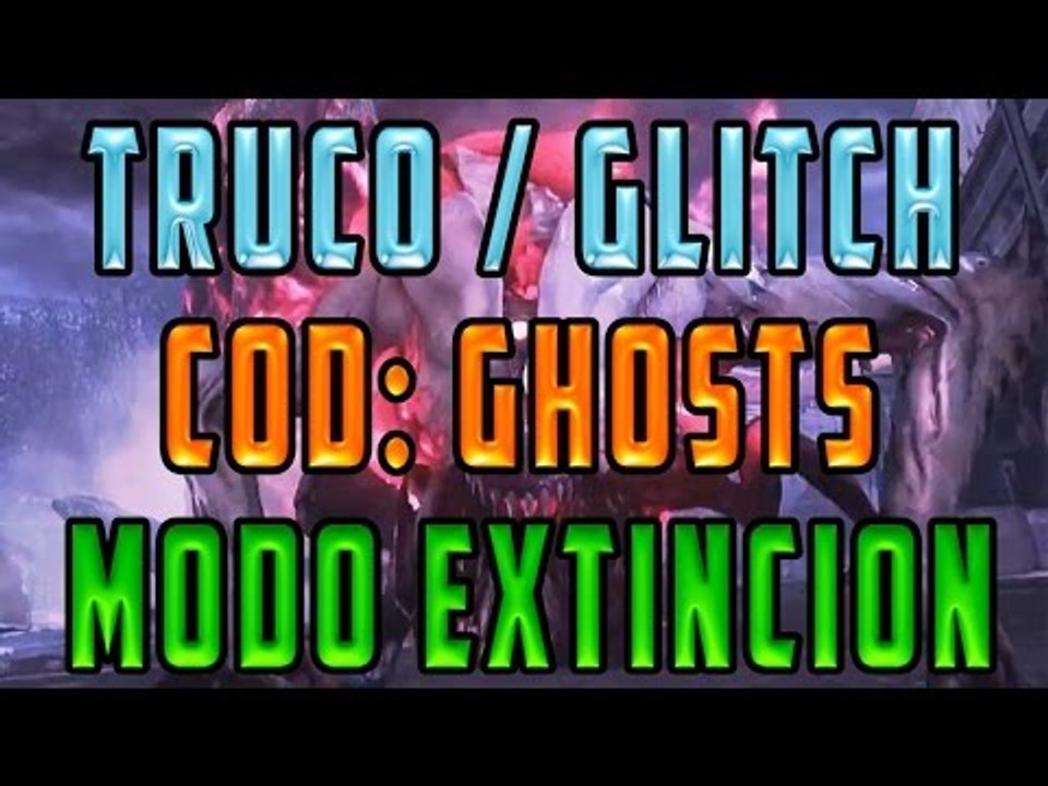 Call of Duty: Ghosts - Truco / Glitch / Cheat Como salirse del mapa Exodus (Modo Extincion)