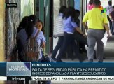 Aumenta la inseguridad en centros educativos públicos de Honduras
