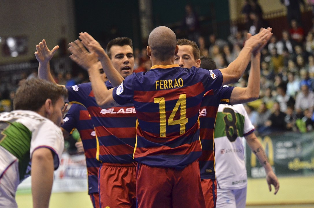 [HIGHLIGHTS] FUTSAL (LNFS): Elx-FCBarcelona Lassa (3-12)