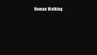 PDF Human Walking Free Books