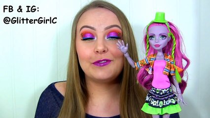 Monster High's Marisol Coxi Makeup Tutorial