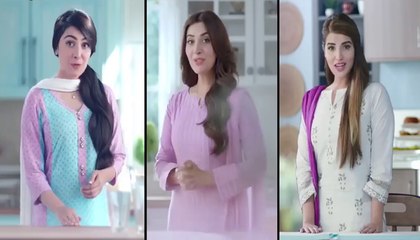 Nestle Lactogrow TVC 2016 Ayeza Khan, Ayesha Khan & Hareem Farooq