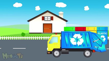 Garbage Trucks For Kids - Monster Trucks For Children - Kids Videos