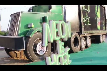 Mountain Dew Neon is Here OOH Branding