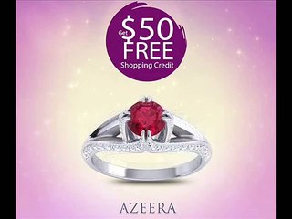 Azeera To Buy Birthstones Rings