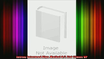 READ book  Intro Intermed Alg Mathxl OL Std 12mos VP Full Free
