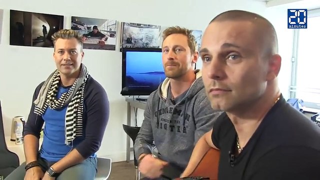 Génération Boys Band Franck, Chris et Allan Theo en live chez 20 Minutes