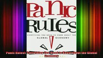 READ book  Panic Rules Everything You Need to Know about the Global Economy Free Online