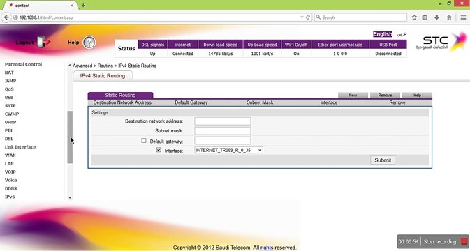 How to change default ip address in stc router huawei hg658b easy