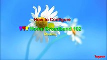 How to Setup or Configure STC Home Broadband 102 Modem (Internet Connection)