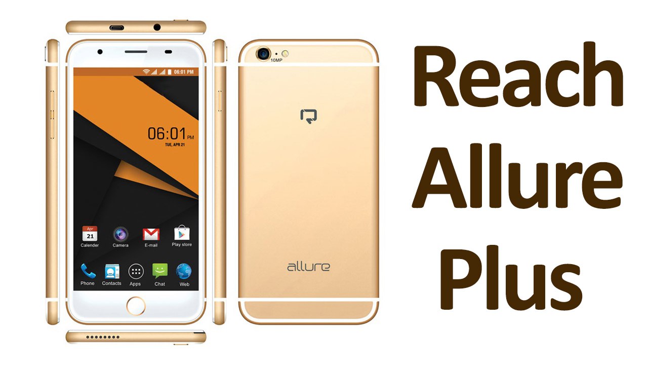 Reach Allure Plus 4G Smartphone launched Price and Specifications