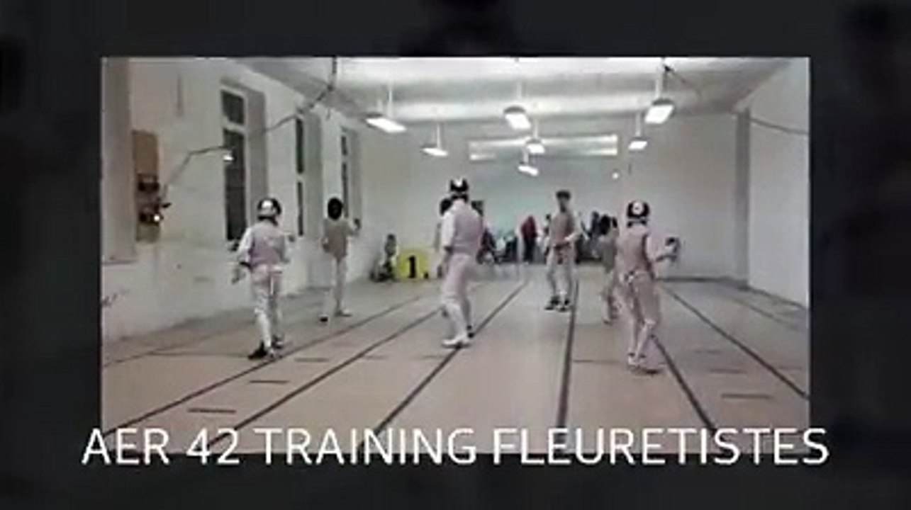 AER 42 Escrime Roanne Entrainement Fleuret 12.2014