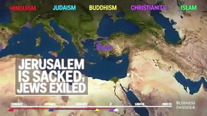 The 5 Major World Religious Spreading