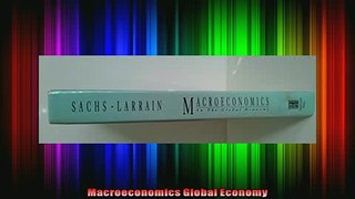 READ book  Macroeconomics Global Economy Full Free