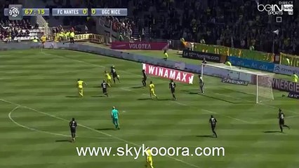 Adrien Thomasson Super But HD . Nantes VS OGC Nice 1-0 (30.4.2016) ligue 1