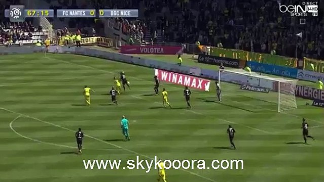 Adrien Thomasson Super But HD . Nantes VS OGC Nice 1-0 (30.4.2016) ligue 1