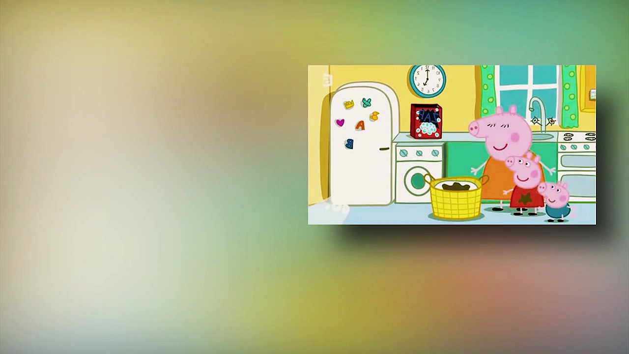 Peppa Pig en Francais - La lessive