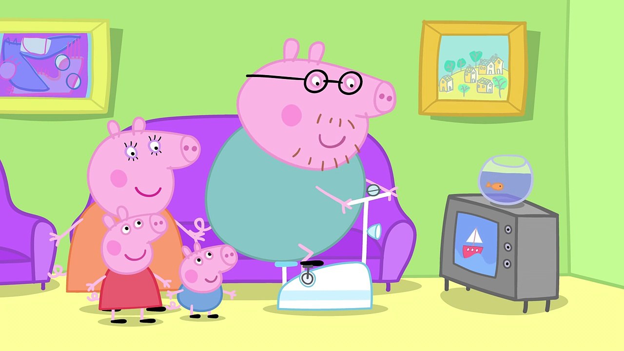 Свинка Пеппа - Папа решил стать стройным