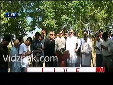 Imran Khan's complete media talk before leaving for Lahore