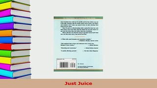 PDF  Just Juice Read Full Ebook
