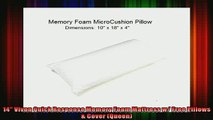 suitable use   14 Vivon Quick Response Memory Foam Mattress w Free Pillows  Cover Queen