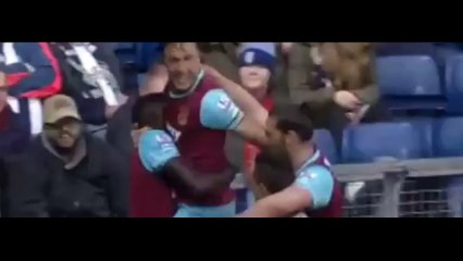 Mark Noble Goal ~ West Brom vs West Ham 0-2 30.04.2016