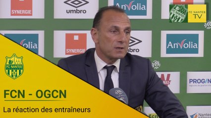 FCN-OGCN : la réaction des entraîneurs