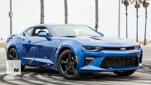 The American muscle car that wirelessly charges your phone while doing donuts