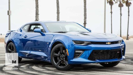 The American muscle car that wirelessly charges your phone while doing donuts