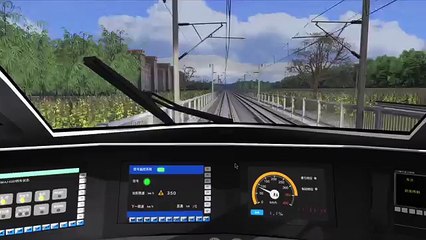 SPEED TEST! - Chinese CRH380A EMU (Train Simulator 2016) -