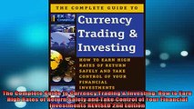 Downlaod Full PDF Free  The Complete Guide to Currency Trading  Investing How to Earn High Rates of Return Full EBook