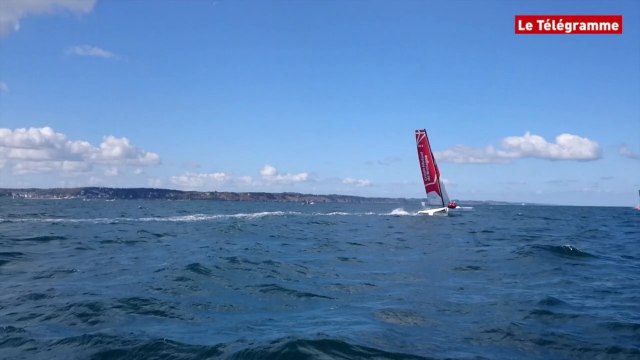 Voile. Grand Prix Guyader de Douarnenez : un samedi sous le soleil...
