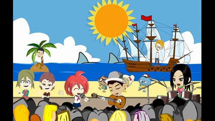 ♫♪ TIBURÓN TIBURÓN ♫♪ canción infantil completa con dibujos animados