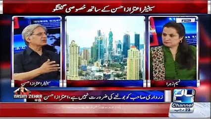 Nasim Zehra @ 8:00 - 30th April 2016