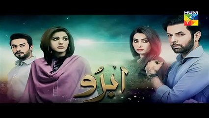 Abro Episode 21 Promo Hum TV Drama 30 Apr 2016 - Dailymotion