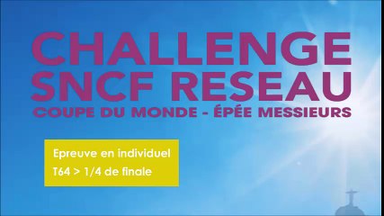 SNCF Réseau 2016 - T64 à 1/4 de finale piste jaune